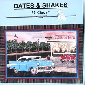 Vintage 1999 Crystal Clear Designs Dates Shakes 57 Chevy Appliqué Quilt Pattern